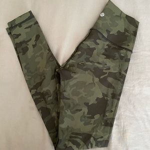 Lululemon Camo Leggings